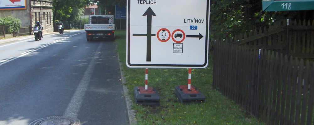Přechodné dopravní značení